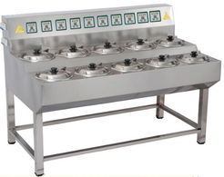 全現代數碼版單層雙排10頭煲仔飯機 專業設備，高效烹飪之選